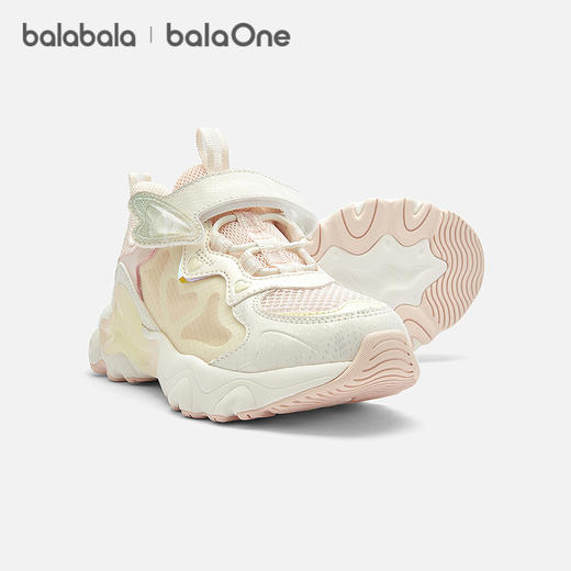 【balaOne】巴拉巴拉童鞋儿童运动鞋女童鞋2026夏季新轻薄慢跑鞋 商品图1