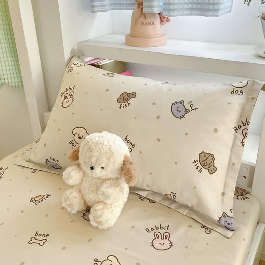 水漾家纺-宿舍全棉印花学生三件套 商品图10