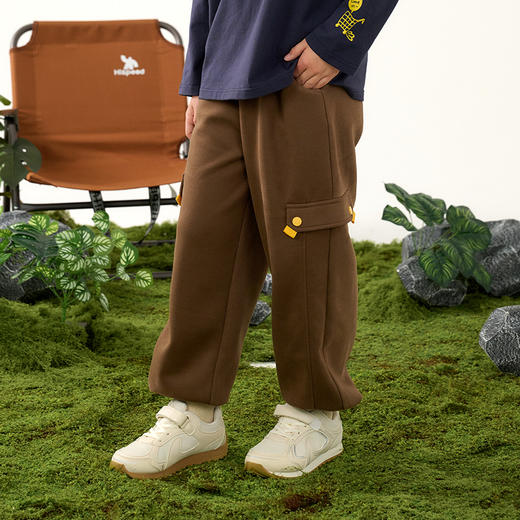 【跑跑针织长裤】棉花堂针织长裤  10A抗菌  耐磨耐穿  FD61080 商品图6