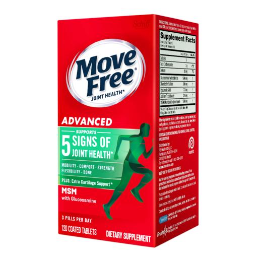 美国 MoveFree氨糖维骨力 绿瓶120粒 商品图4
