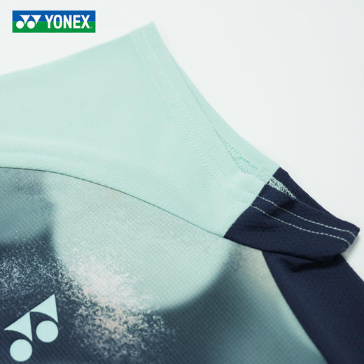 【618活动进行中】YONEX尤尼克斯yy羽毛球服男女同款清爽速干短袖1100226BCR 商品图3