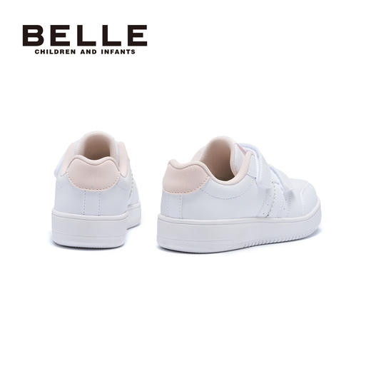 百丽26春季校园风双层魔术贴休闲板鞋、BL6128 商品图5