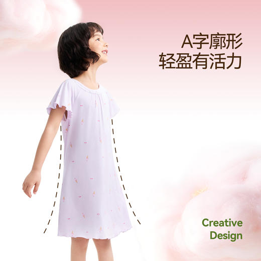 女童睡裙夏季新款安奈儿童装JG627513 商品图3