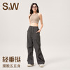 【SW速惟】阔腿显瘦高腰薄款垂感速干休闲裤6238 商品缩略图1