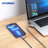 HYUNDAI 100W快充锌合金挂脖数据线 YH-NB012 商品缩略图3