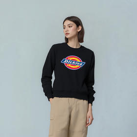 Dickies经典大LOGO卫衣 圆领长袖宽松休闲百搭上衣男女情侣款 DK0A88MI