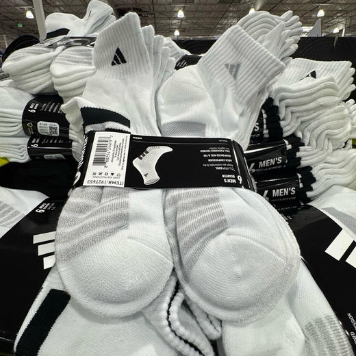 Adidas男士袜子6双装只要189元🉐🉐包税包邮到手🔥🔥✈️ 商品图1