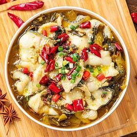 【无刺吃的爽❗️老坛酸菜鱼】一口酸爽鲜香入魂，活鱼现切鱼肉当然鲜嫩，金汤酸菜鱼半成品，黑鱼快手菜懒人酸菜鱼水煮黑鱼片家用速食预制菜QQ