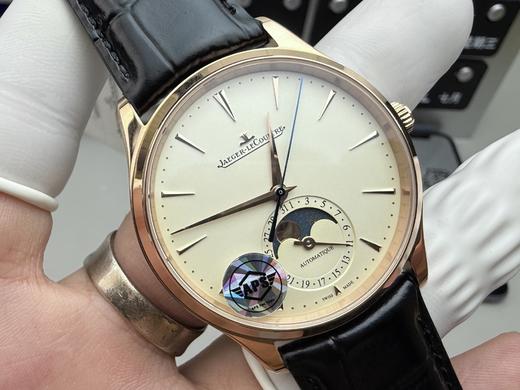 积家 玫瑰金月相大师男表39mm 商品图2