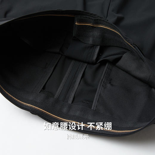 【防紫外线&易去污&4级防水】圣得西商务男裤2026新款直筒休闲裤 商品图6