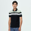 【莱赛尔】德鲨短袖条纹撞色POLO衫男青年休闲翻领棉质t恤 商品缩略图2