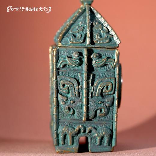 安阳文创殷墟铜方彝冰箱贴树脂磁吸创意旅行纪念品礼品河南伴手礼 商品图3
