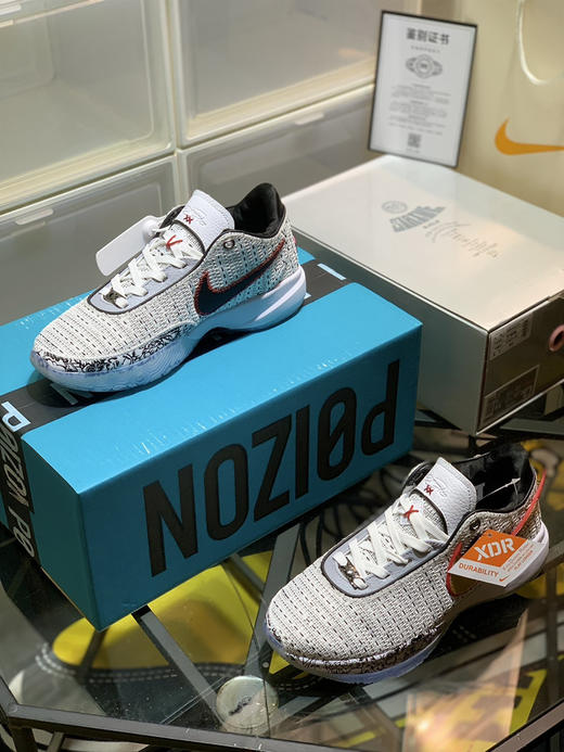 春季特惠💰430 Nk LeBron 20 "Violet Frost" 詹姆斯20 减震防滑耐磨 低帮 实战篮球鞋 男女同款 商品图2