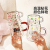 摩登主妇玻璃杯带把手家用杯子高颜值带盖水杯牛奶杯一人饮冷水壶 商品缩略图2