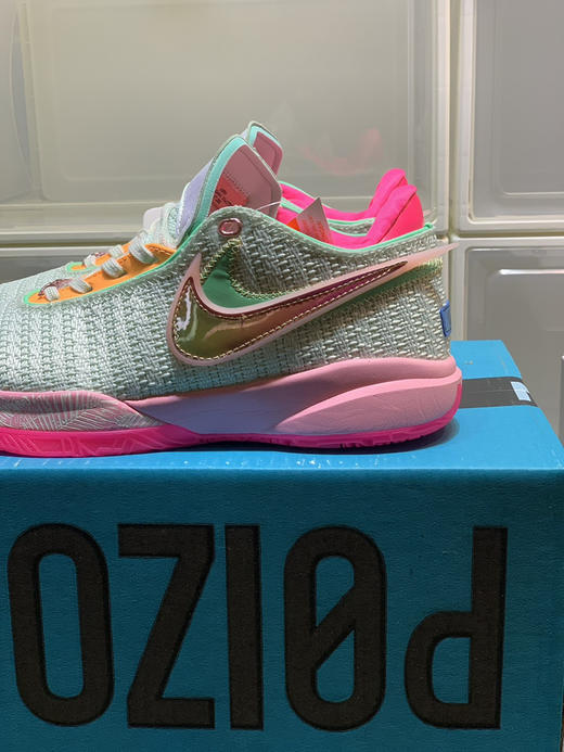 春季特惠💰430 Nk LeBron 20 "Violet Frost" 詹姆斯20 减震防滑耐磨 低帮 实战篮球鞋 男女同款 商品图6