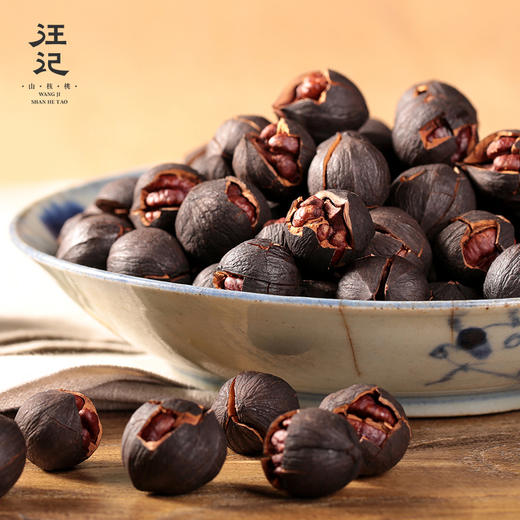 【水煮山核桃500g】汪记水煮手剥山核桃小核桃零食坚果临安山核桃水煮椒盐味袋装 商品图2