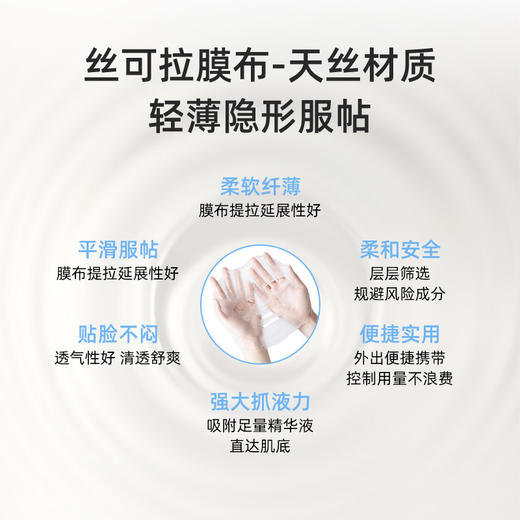 【补水面膜】妈妈说 · 玻尿酸补水面膜换季舒缓保湿滋润深蓄锁水面膜男女生护肤品 商品图2