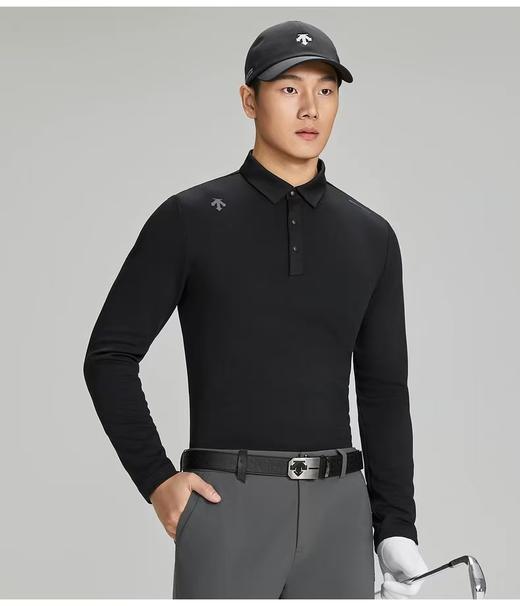 点此购买 迪桑特春秋季男士高尔夫PRO系列长袖POLO衫 37 340775 商品图7