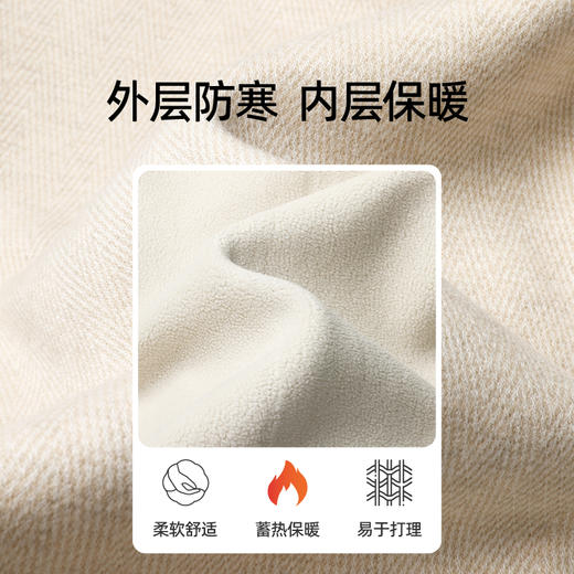 【醋酸羊毛-香蕉裤】逸阳冬厚绒保暖宽松显瘦软糯休闲裤1818 商品图4