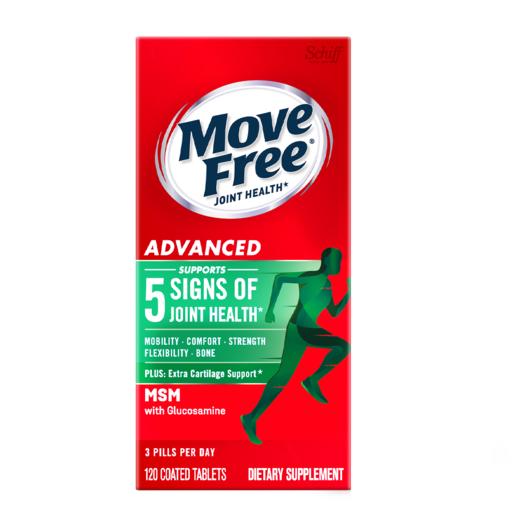 美国 MoveFree氨糖维骨力 绿瓶120粒 商品图5