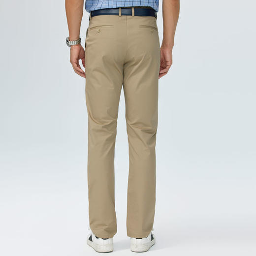 德鲨2026夏新款卡其色休闲裤男青年时尚直筒裤子男装长裤 商品图4