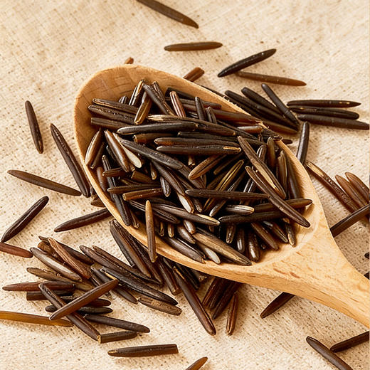 【原生谷物】三点食分 冰湖野米（黑菰米） 400g/罐 天然营养口感Q弹 商品图3