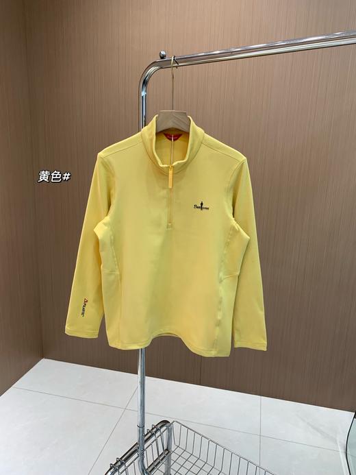 点此购买 比音勒芬春秋季男士半拉立领抓绒T恤 ss 340805 商品图1