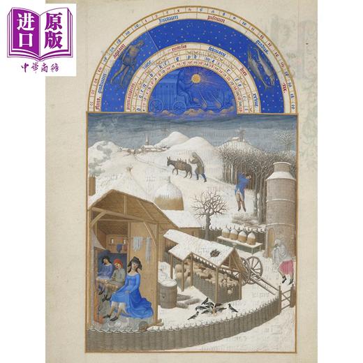 预售 【中商原版】The Tres Riches Heures of Jean Duke of Berry 进口艺术 中世纪泥金手抄本：贝里公爵时祷书 Rizzoli 商品图1