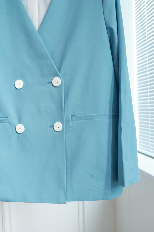暮川|轻简通勤V领羊毛西装 商品图4