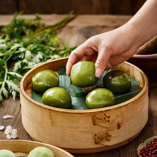 上海老字号 始于1902 【利男居】春日限定青团 配料简单 Q弹软糯 甜而不腻 百年传承 江南味道 商品图1