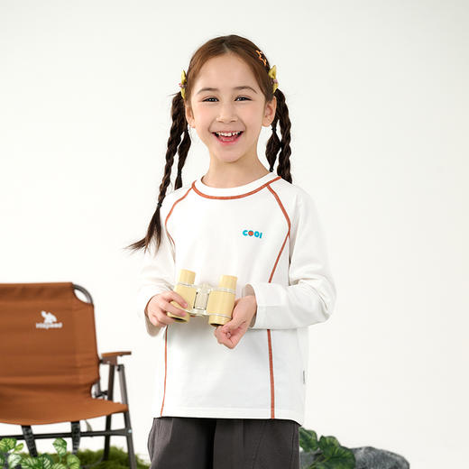 【棉感T桖】棉花堂针织长袖T恤10A抗菌  舒适防螨   吸湿透气  不易变型   FD61015 商品图8