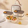 摩登主妇304不锈钢保温饭盒上班族微波炉加热专用分格餐盒便当盒 商品缩略图0