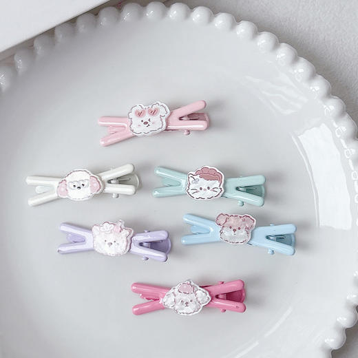 亮彩萌宠X型夹组合6支-纪念日百货门店同款169149097 商品图2