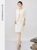 IWY/扶摇系列 轻奢奶油白西装两件套女西服职业装正装高级感通勤WC215+WQ213 商品缩略图3