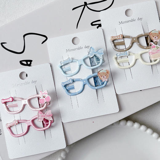 ZY眼镜元气对装发夹-纪念日百货门店同款169098998 商品图4