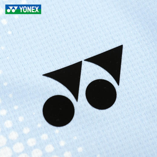 YONEX尤尼克斯yy羽毛球服透气速干比赛训练服男女同款短袖1100126BCR 商品图2