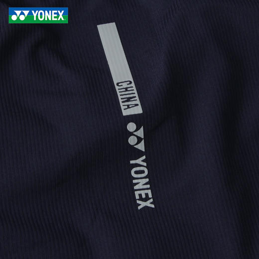 【618活动进行中】YONEX尤尼克斯yy羽毛球服国羽系列透气速干短袖1158626BCR 商品图4