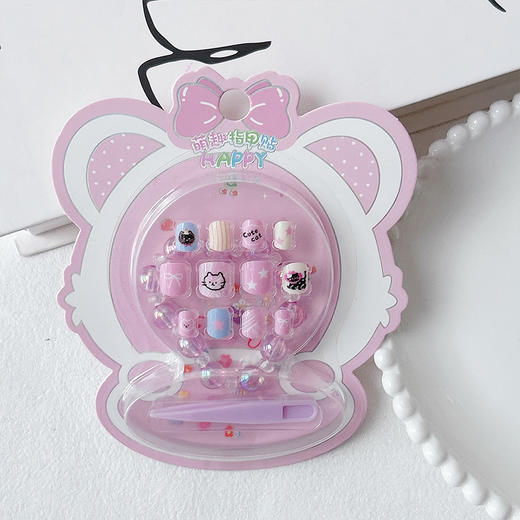 萌趣熊卡手部装饰套盒RT套盒指甲贴-纪念日百货门店同款169149353 商品图3