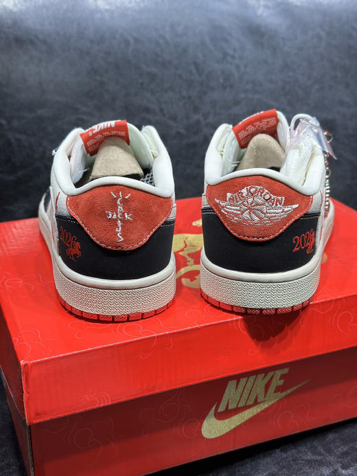 秋冬特惠💰430 Air Jordan 1 low 马年限定 乔一低帮倒钩板鞋 公司品质出货 商品图2