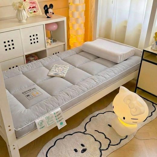 水漾家纺-宿舍单人床A类水洗棉立体软床垫床褥 商品图10