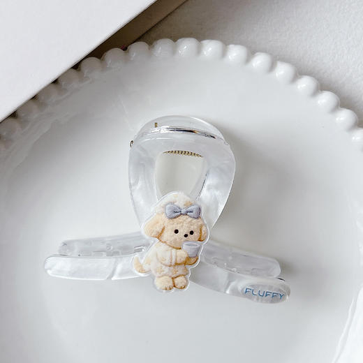 珠光白八字萌趣抓夹-纪念日百货门店同款169096837 商品图2