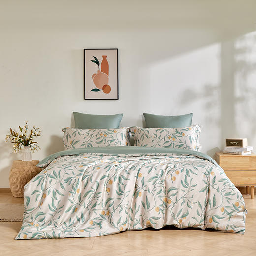 多喜爱 60S全棉缎纹四件套 漪索/漪曼/漪晨 【双股缎纹】【宽边枕套】新疆长绒棉 浪漫法式 商品图5