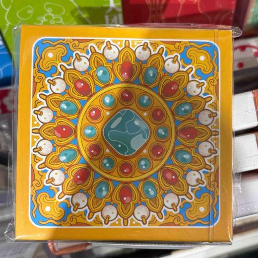 飞乐鸟*CPS10-F8-JQ涂色减压掌心本 金器纹饰85*85mm 11折/本 商品图0