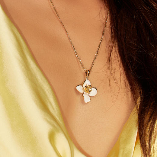 Garden of Eden 伊甸园系列 | 白色四瓣花手链三件套 商品图10