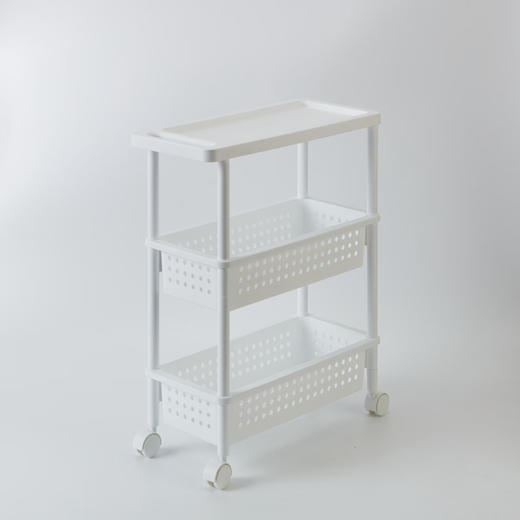 松佳宜得利家居 厨房浴室可移动置物架手推车置物架 商品图5