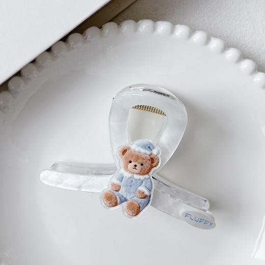 珠光白八字萌趣抓夹-纪念日百货门店同款169096837 商品图3