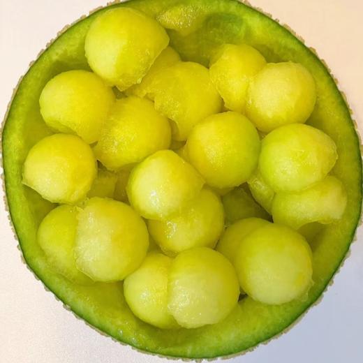 心选丨冰淇淋网纹瓜#收到即食脆甜，放软后口感绵甜多汁 水果 商品图2