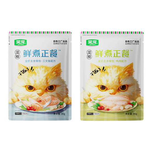 猫咪全价主食猫饭 鸡肉乳鸽三文鱼高蛋白 猫猫湿粮 商品图5