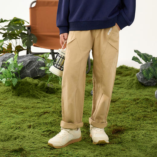 【梭织长裤】棉花堂梭织长裤 10A 抗菌   柔软有型  100%棉  FD61100 商品图5