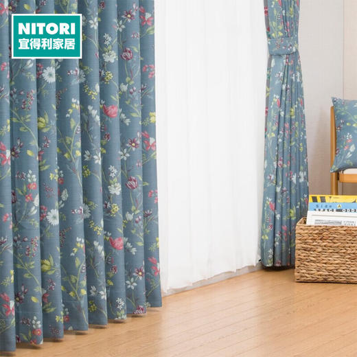 NITORI宜得利家居 日本进口新款现代简约全屋客厅NT定制窗帘 克鲁特思 商品图0